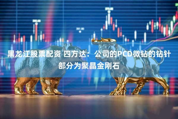 黑龙江股票配资 四方达：公司的PCD微钻的钻针部分为聚晶金刚石